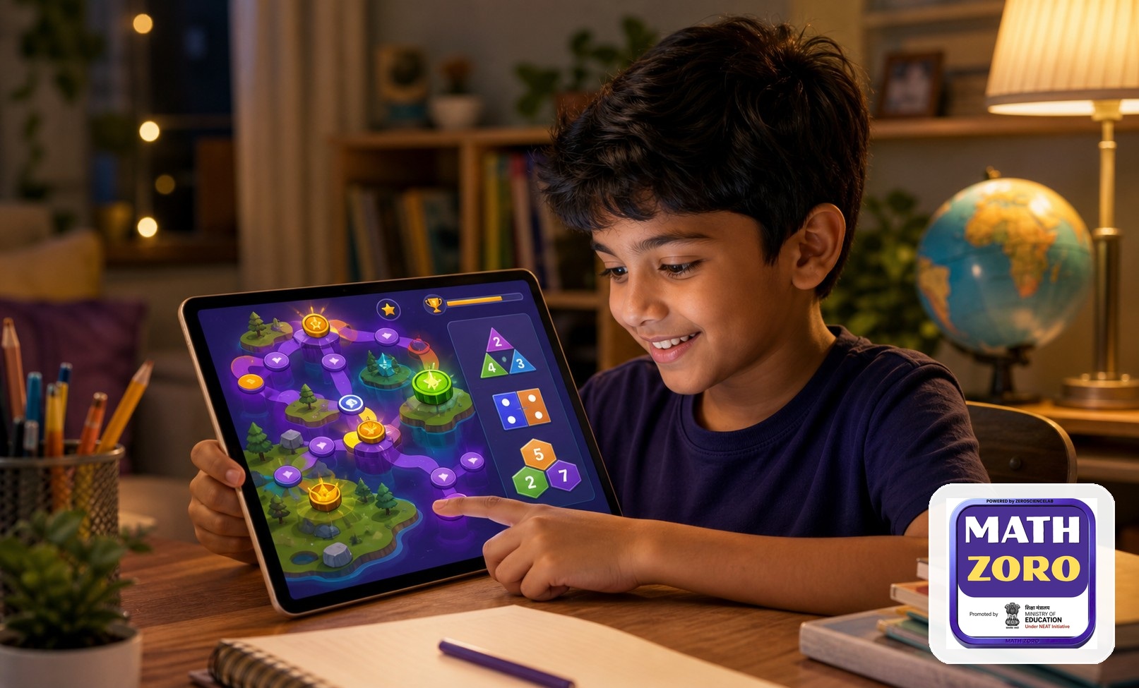 MathZoro gamified math practice app for students