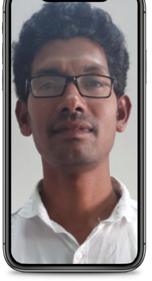 Teacher feedback video frame from BVK School, Paderu